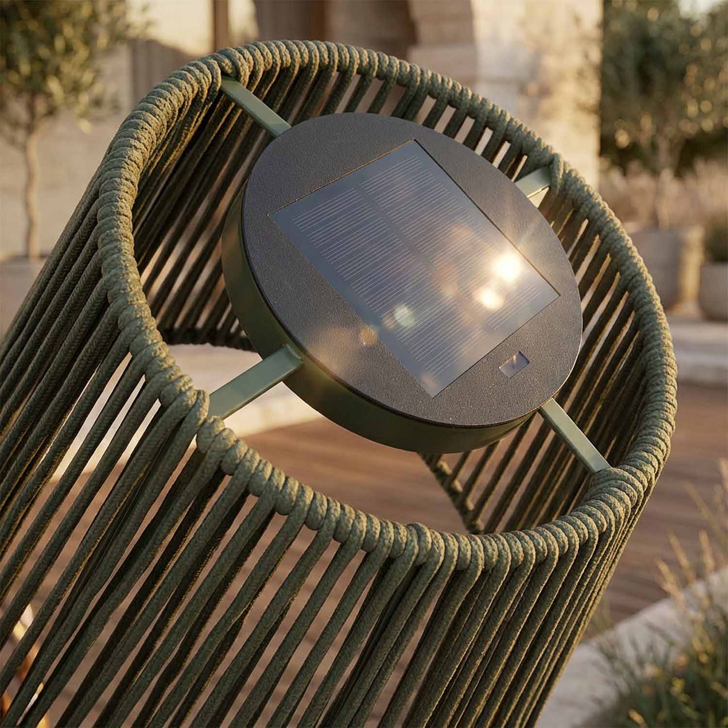 Integrovaný solární panel